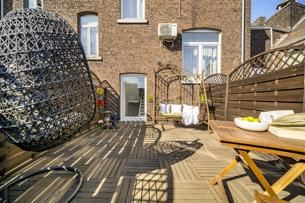 Diana Rénovation terrasse detente balcon bois Liege - Diana Rénovation - Immo Valorisation