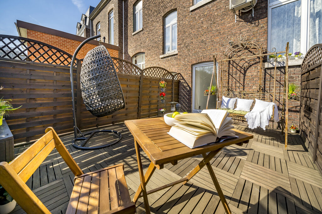Diana Renovation terrasse espace detente personnalisé Liege - Diana Rénovation - Immo Valorisation