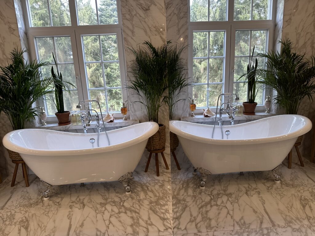 diana-renovation-baignoire-salle-de-bain-miroir-unique-design-bien-etre-spa-mise-en-conformite-electricite - Diana Rénovation - Immo Valorisation